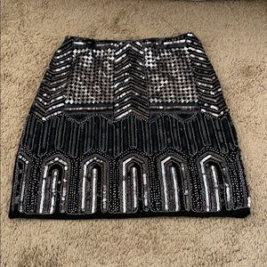 Sequence black skirt